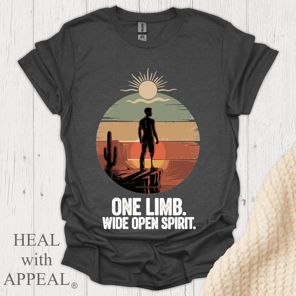 Wide Open Spirit V1b - Dark Heather