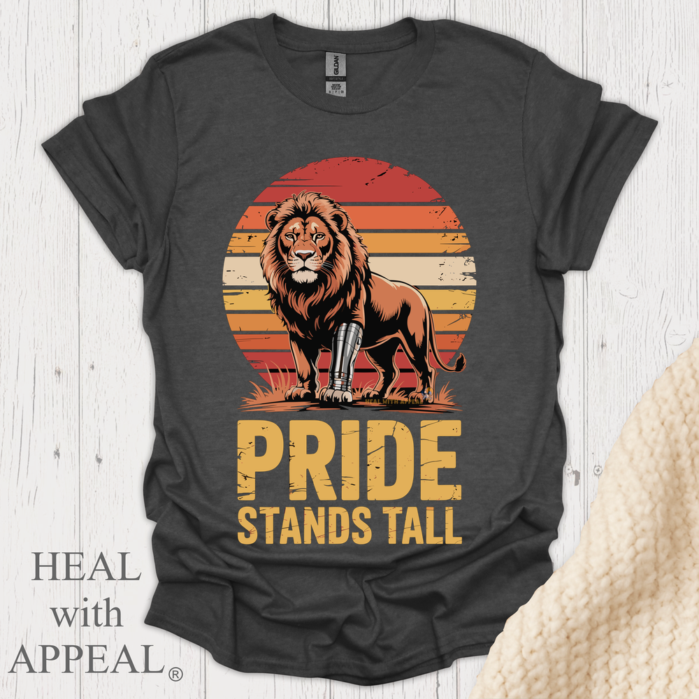 Pride Stands Tall V1b - Dark Heather