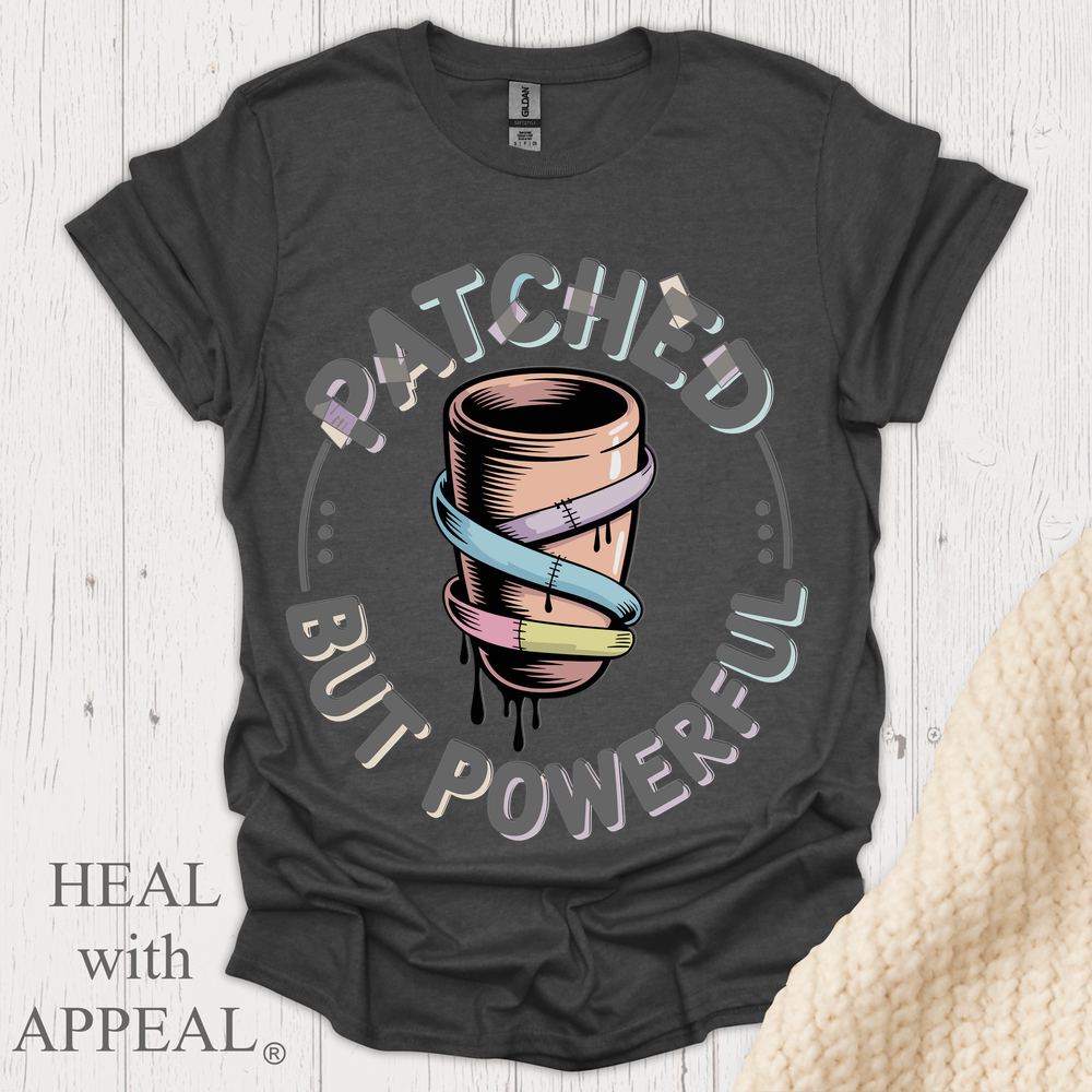 Patched But Powerful V1b - Dark Heather