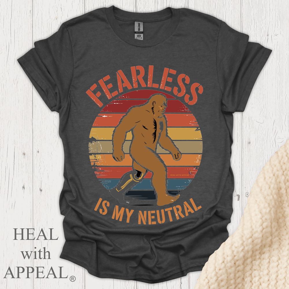 Fearless In My Neutral V1b - Dark Heather