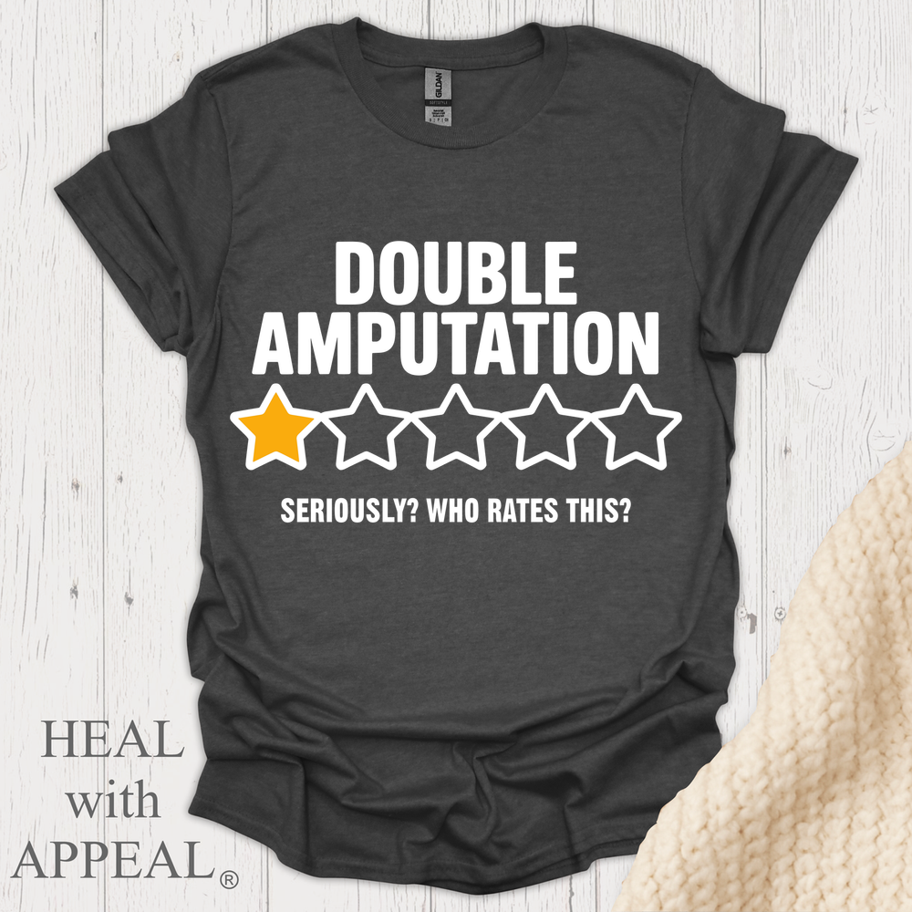 Double Amputation V1b - Dark Heather