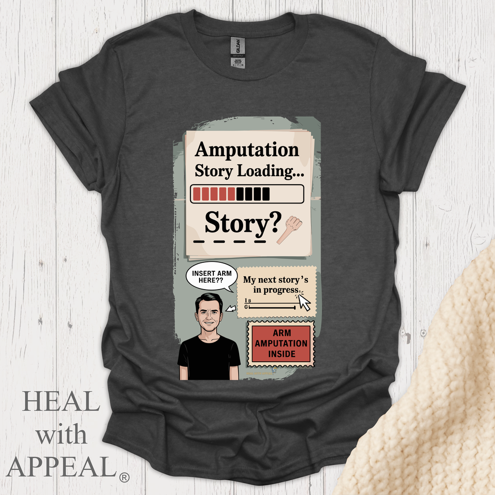 Arm Amputee Story V1 - Dark Heather