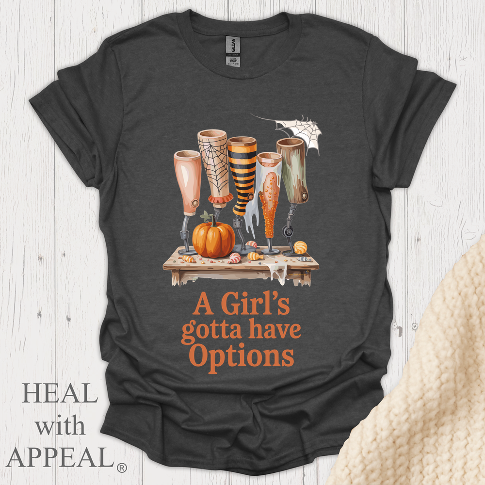 A Girls Gotta Have Options V3 - Dark Heather