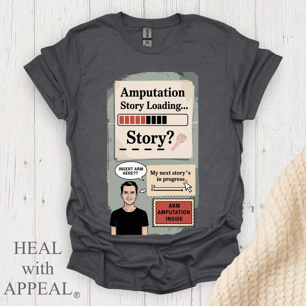 Arm Amputee Story V1 - Dark Heather