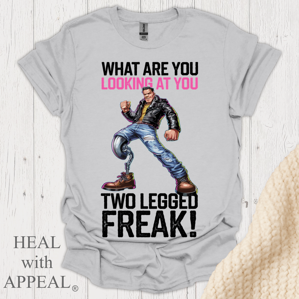 What Are You Looking 2 Legged V1b Print - Ice Grey