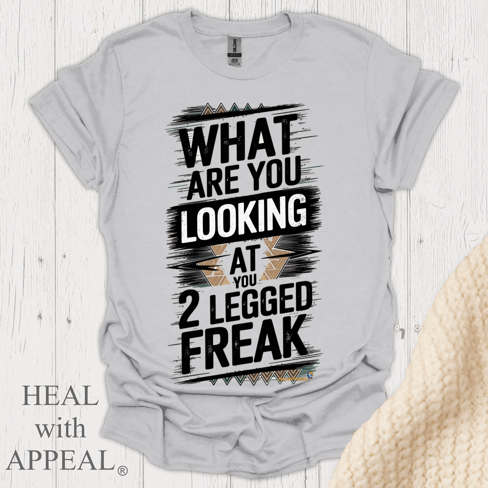 What R U Looking At V10b Print - Ice Grey