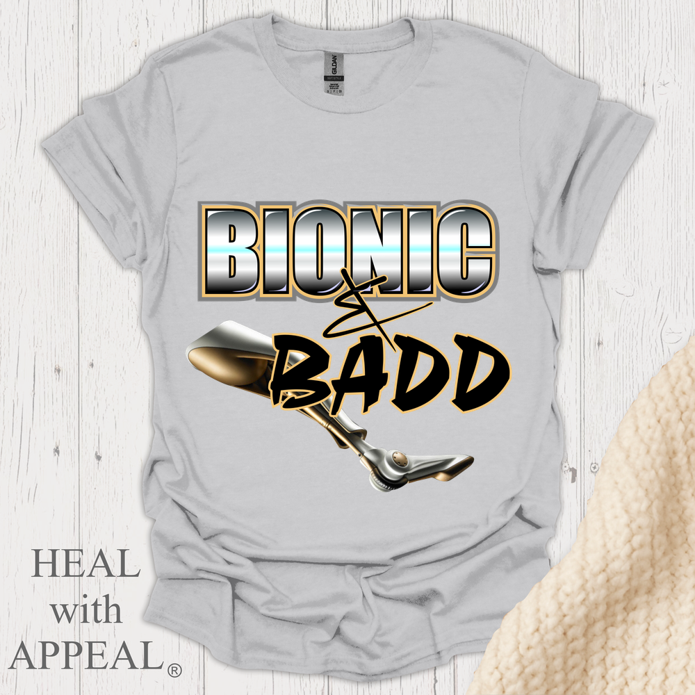Bionic N Badd V3 Blk Shrt Print - Ice Grey