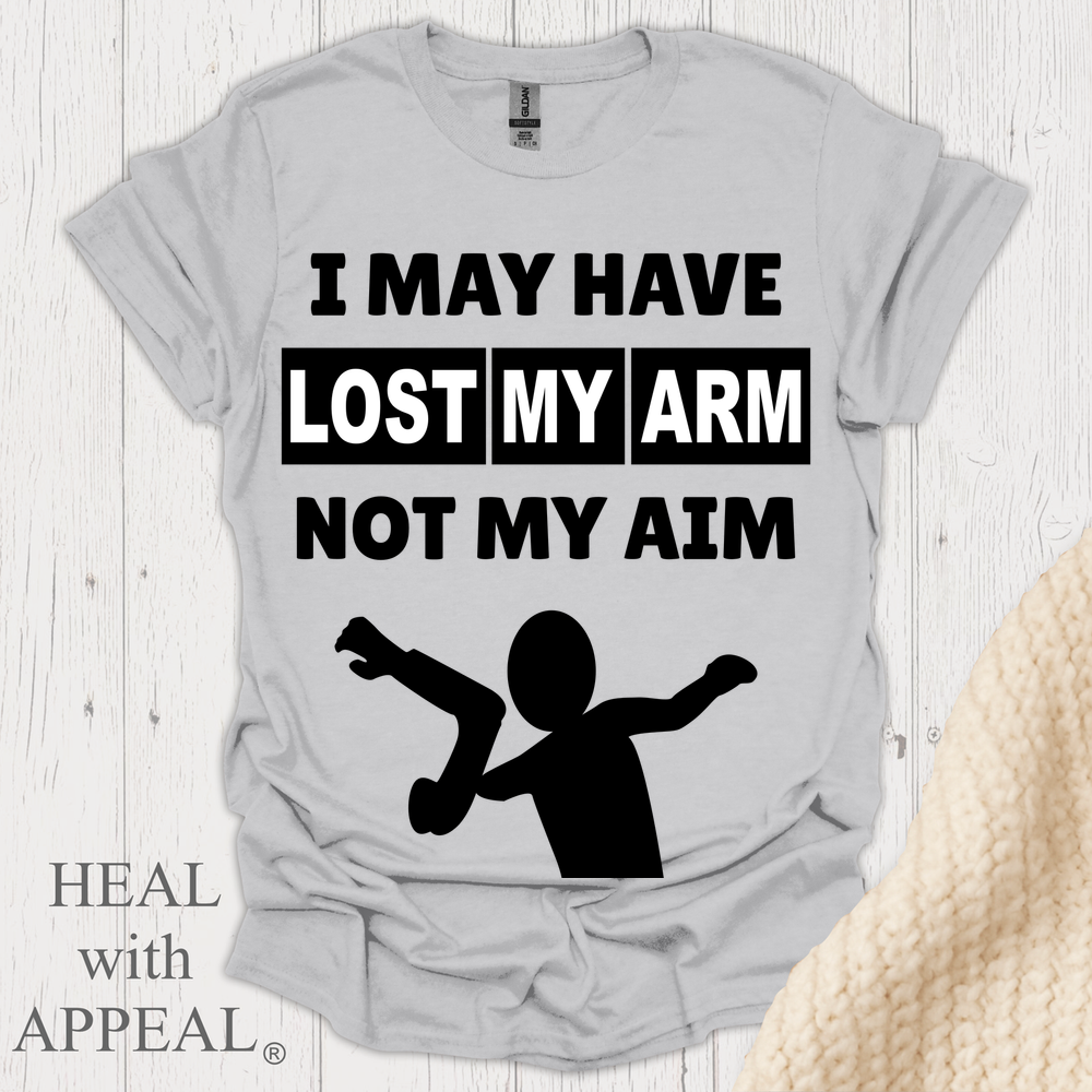 I May Have Lost My Arm V1b - Ice Grey