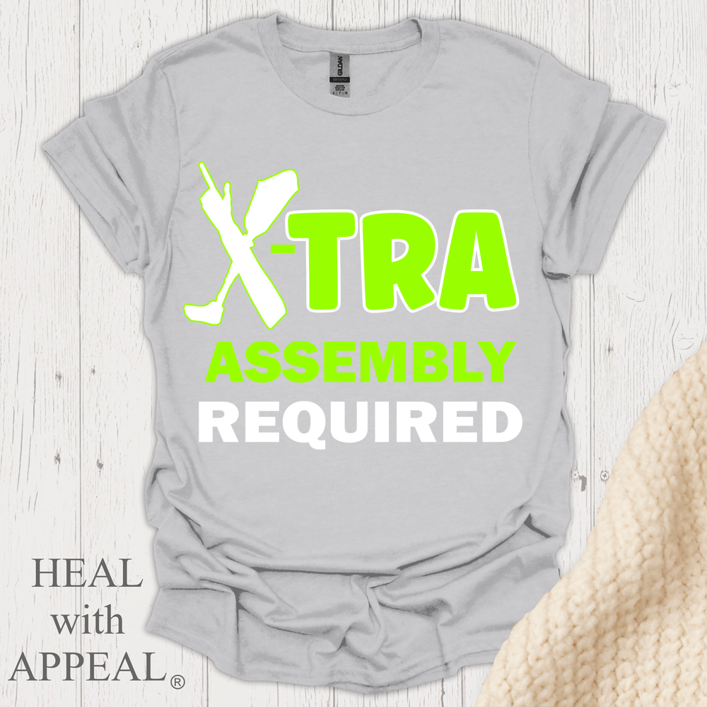 Extra Assembly Required V1 Print Wm - Ice Grey