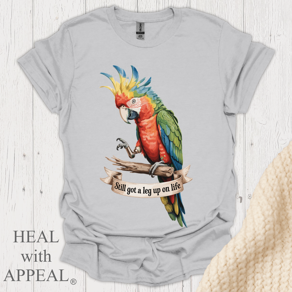 Cock A Tee V1 - Ice Grey