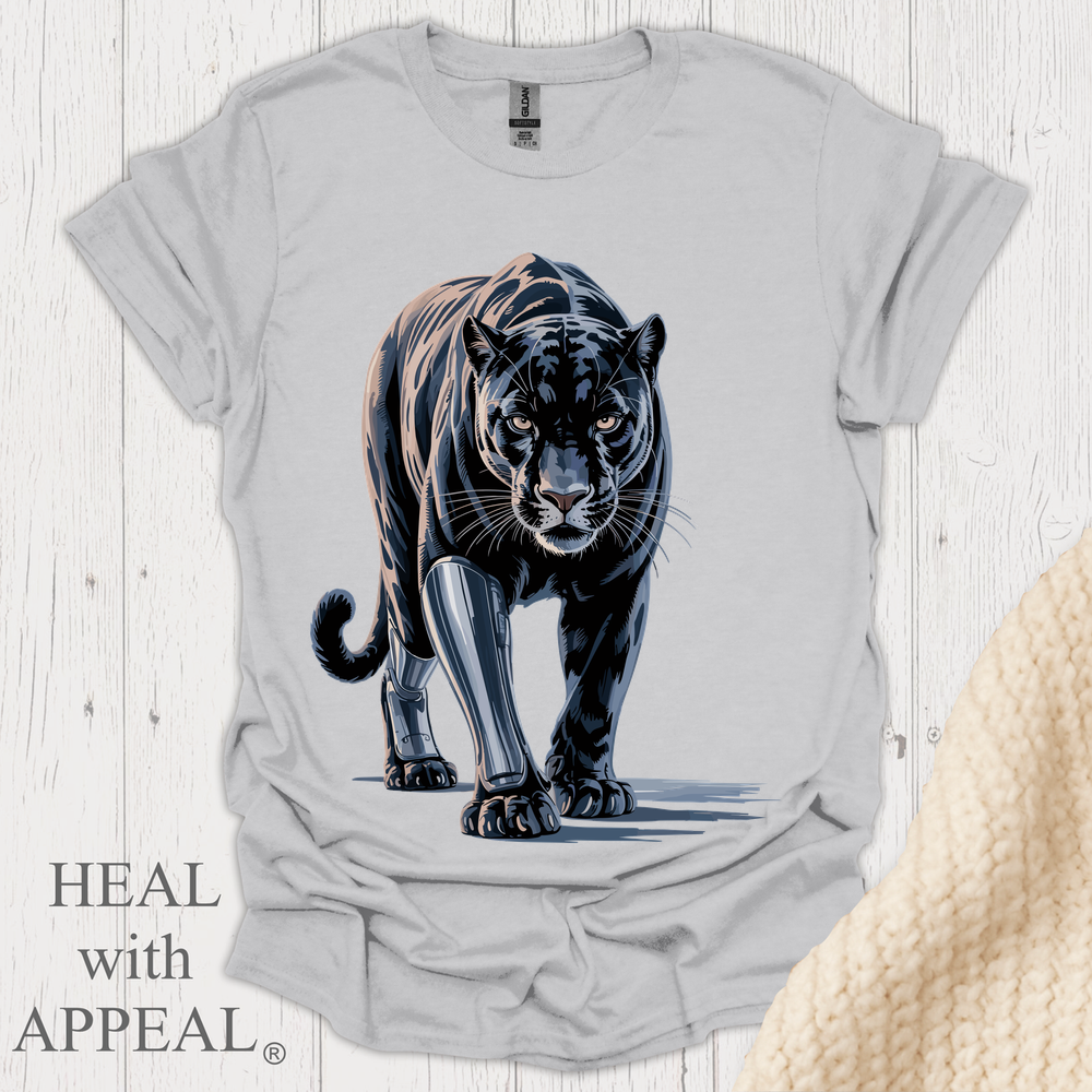 Panther Tee V1 - Ice Grey