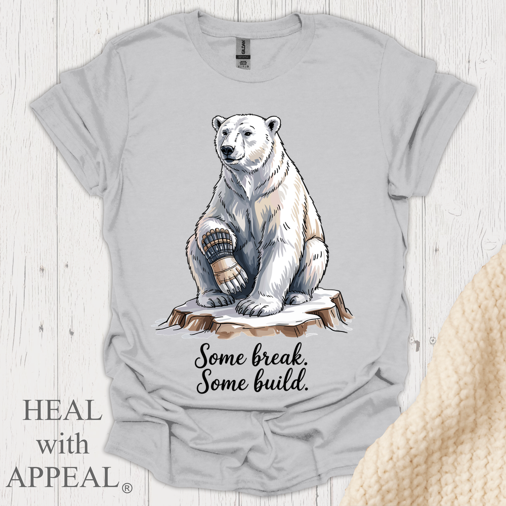 Polar Tee V1b - Ice Grey