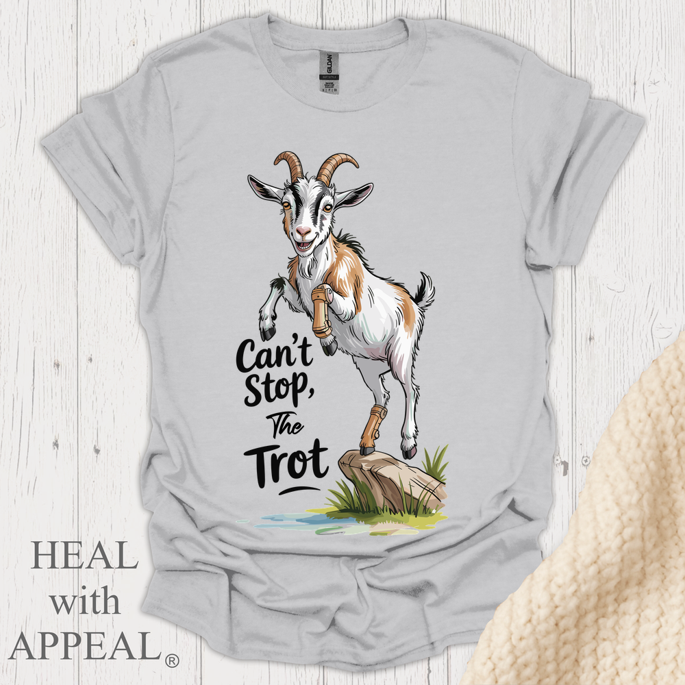 Goat Tee V1b - Ice Grey