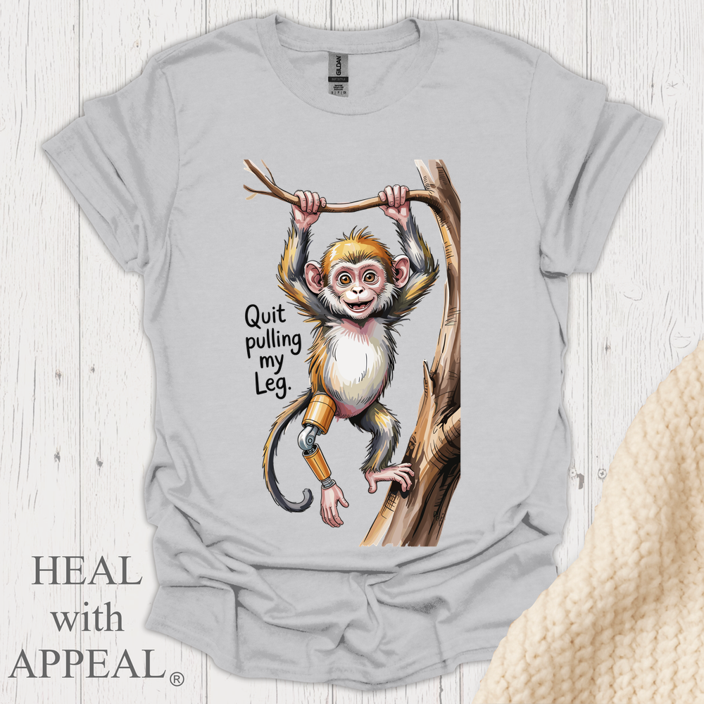 Monkey Tee V3b - Ice Grey