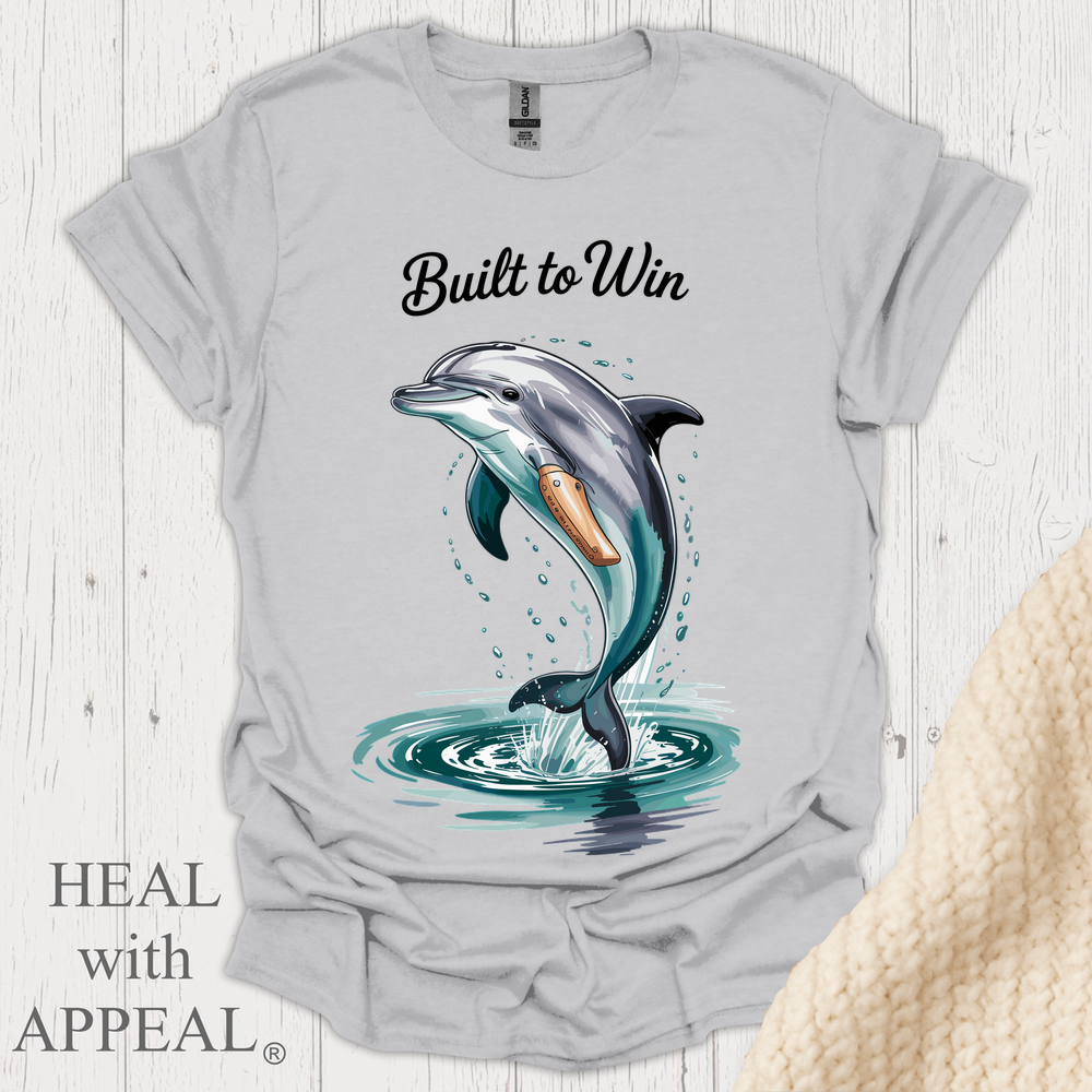 Dolphin Tee B - Ice Grey