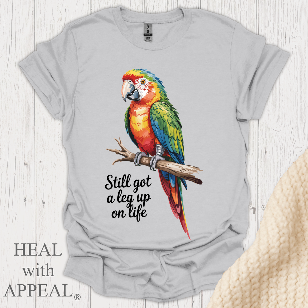 Cock A Tee V2b - Ice Grey