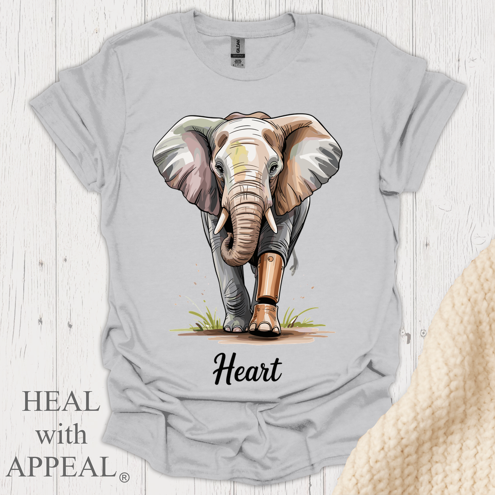 Elephan Tee B - Ice Grey