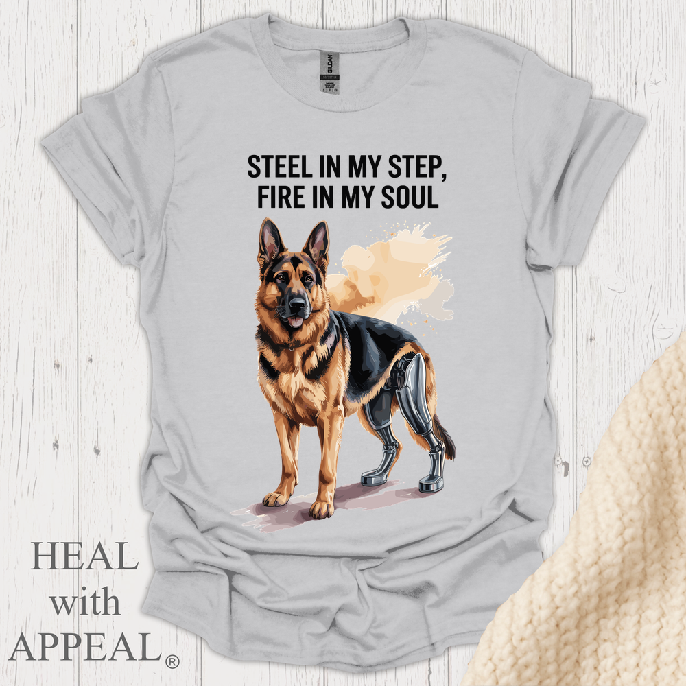 Dog Tee B - Ice Grey