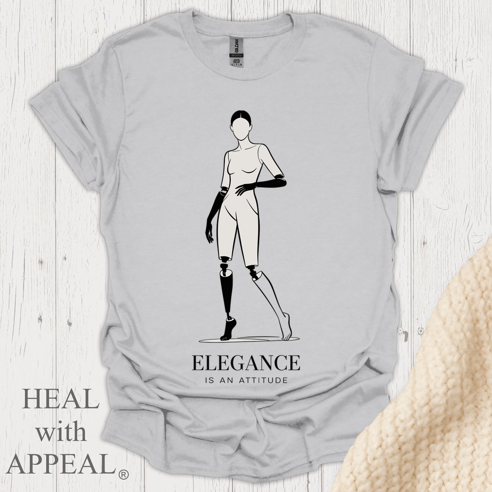 Elegance Is An Attitude V1b - Ice Grey