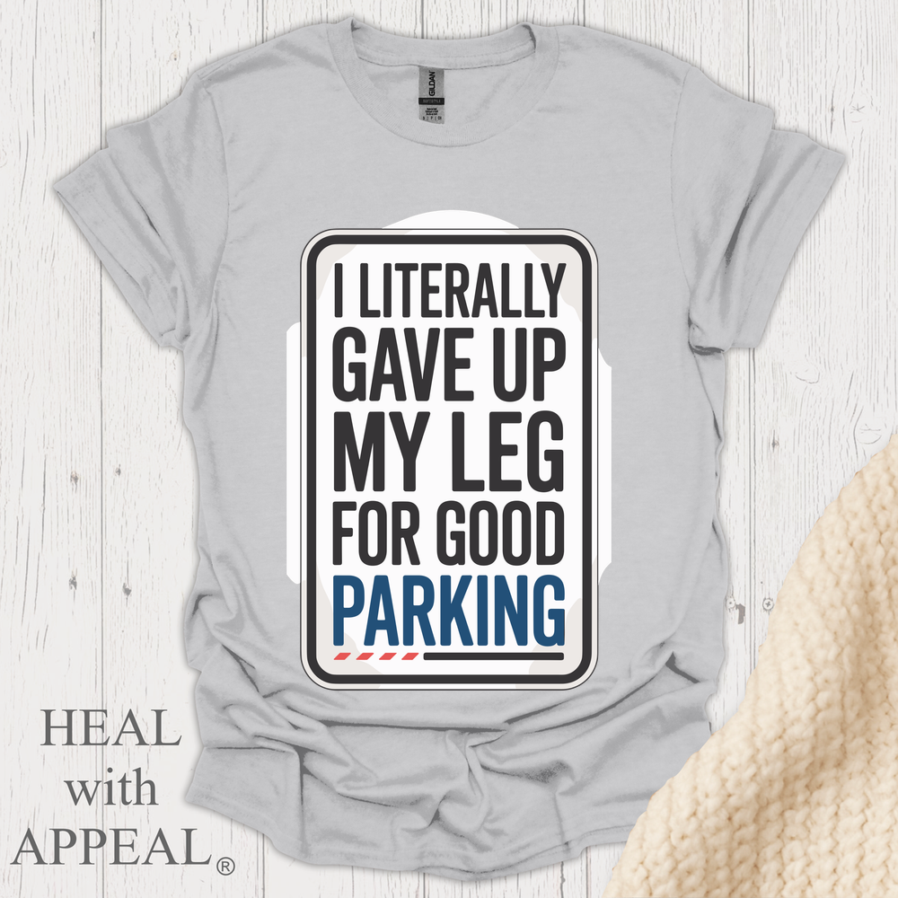 Literally Gave Up For Good Parking - Ice Grey