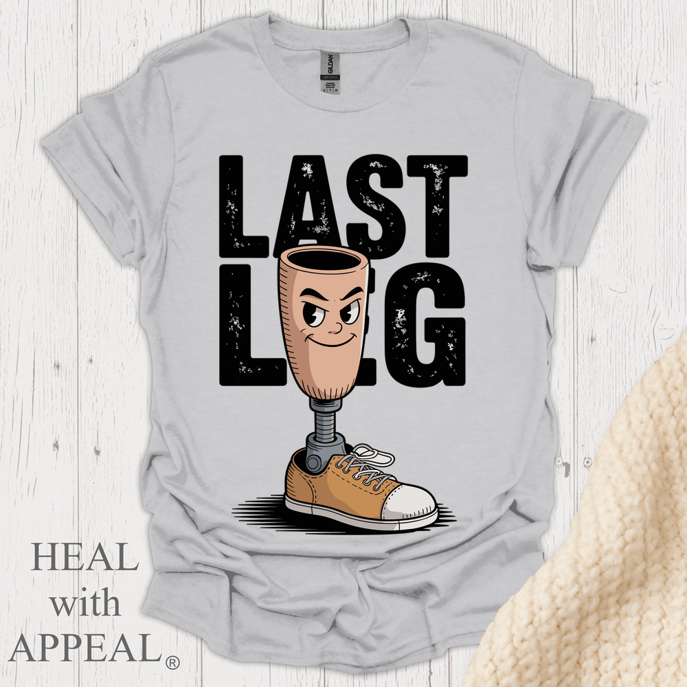 Im On My Last Leg V2b - Ice Grey