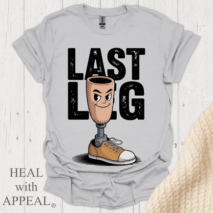 Im On My Last Leg V2b - Ice Grey