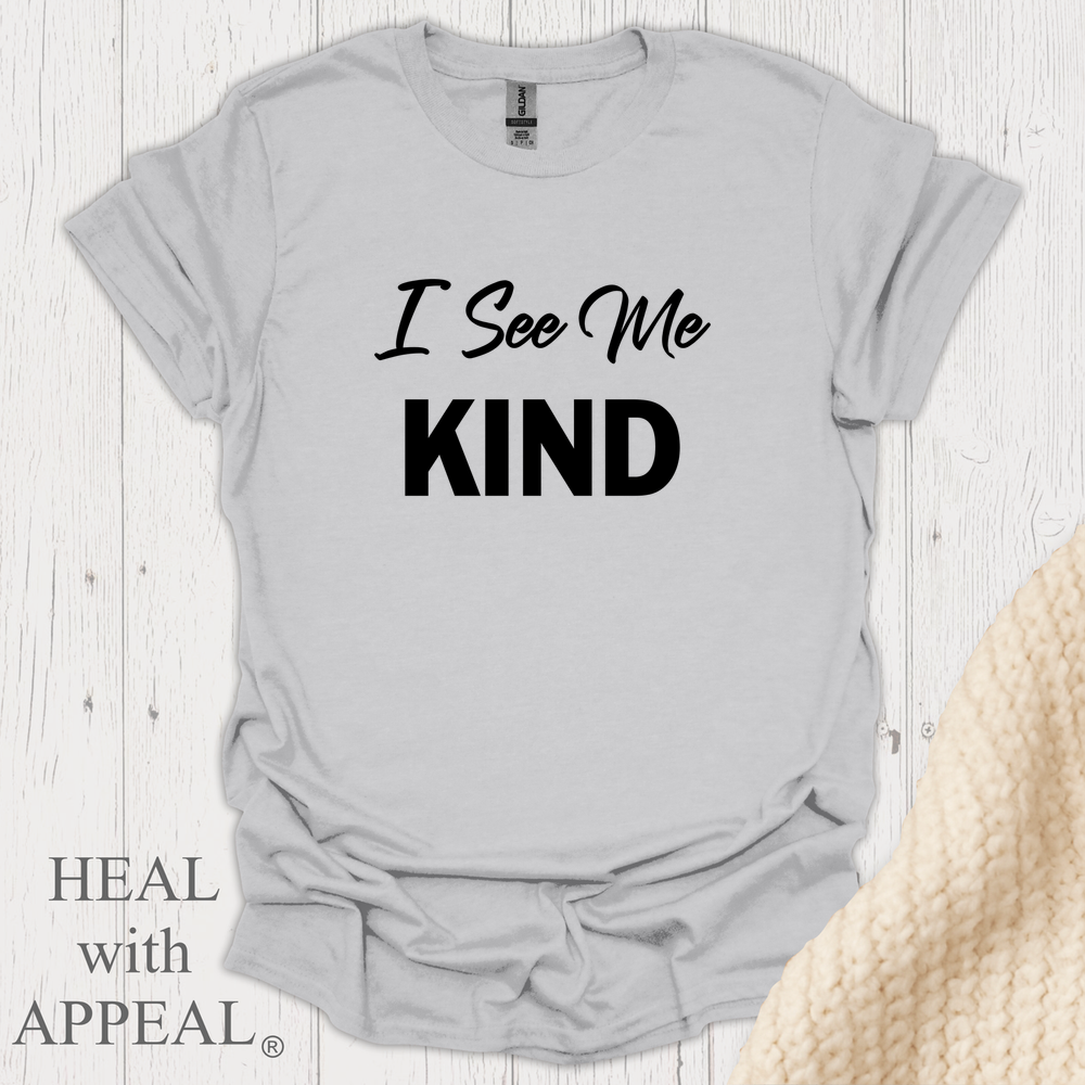 I See Me Kind V1 Blk Print - Ice Grey