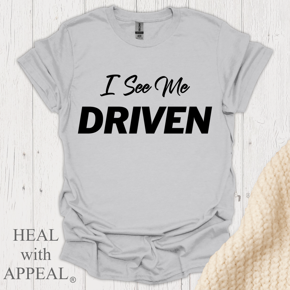 I See Me Driven V1 Blk Print - Ice Grey