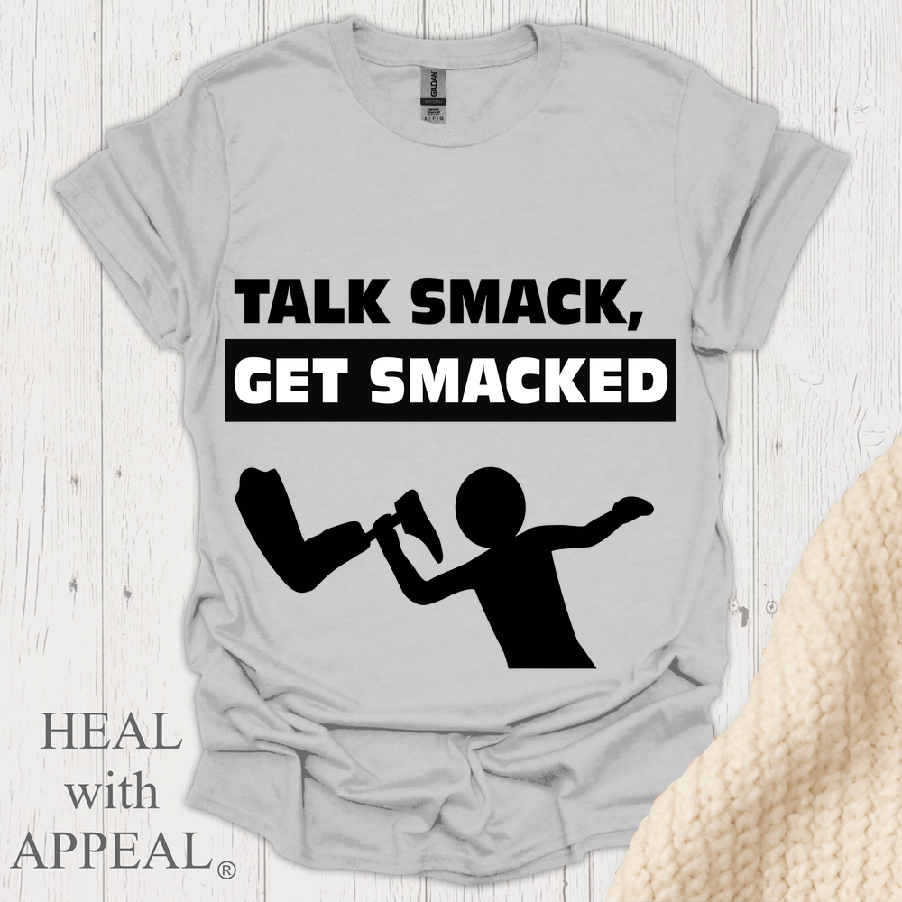 Talk Smack Get Smacked V2b - Ice Grey