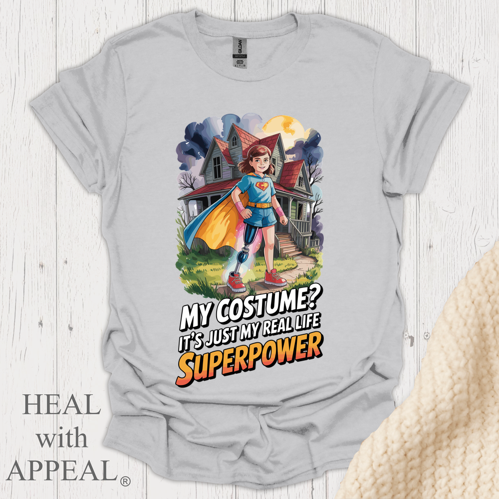 My Costume Is My Superpower V1 - Ice Grey