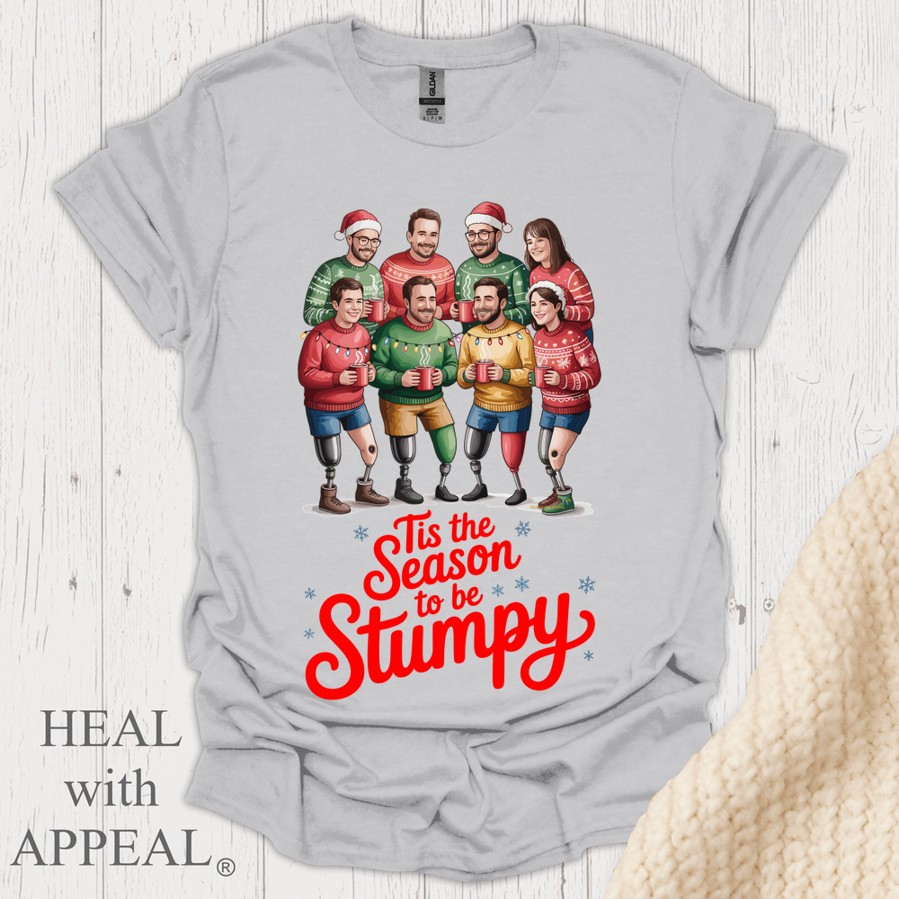 Tis The Season To Be Stumpy V1 - Ice Grey