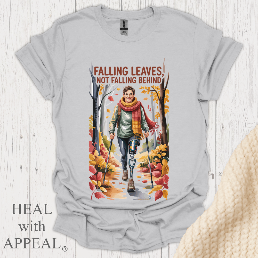 Falling Leaves Not Behind V1b - Ice Grey