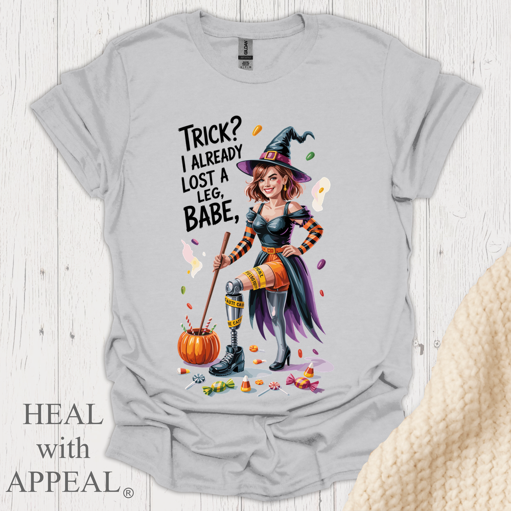 Trick Already Lost A Leg Babe V1b - Ice Grey