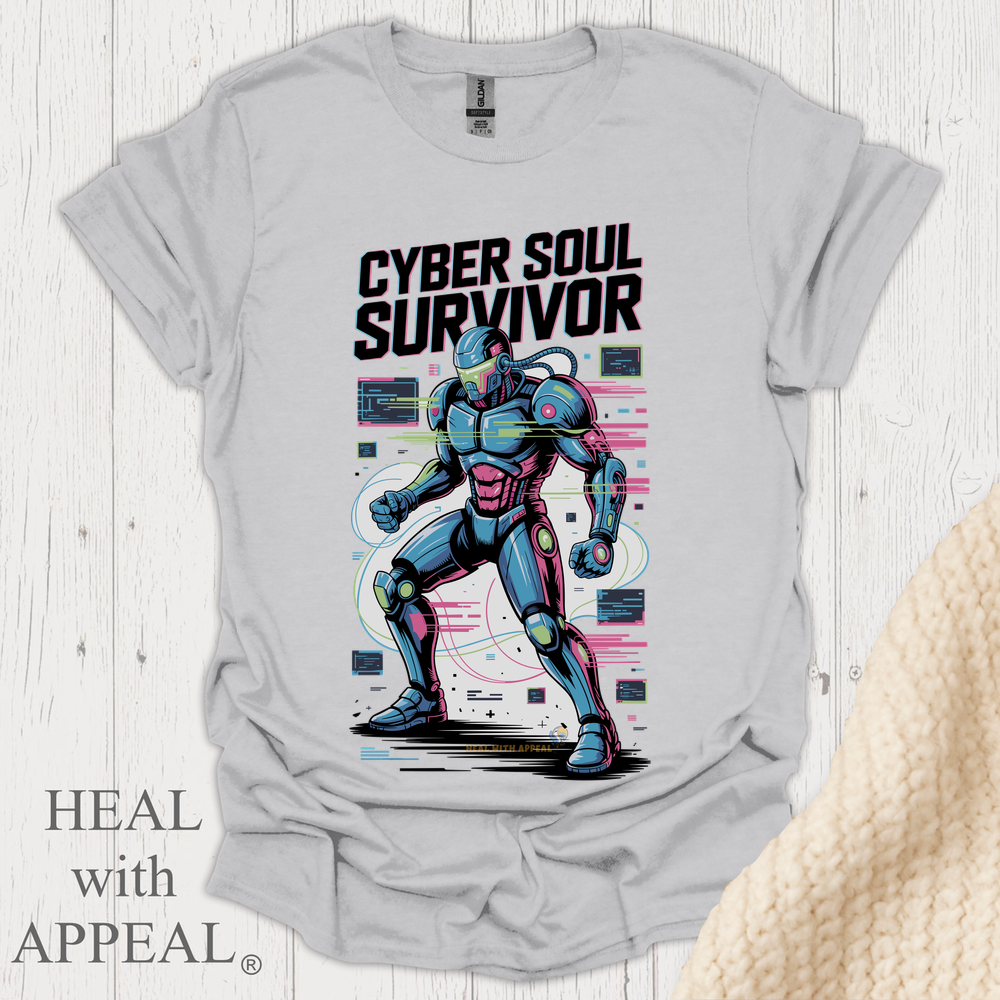 Soul Survior Cybertee V1 - Ice Grey