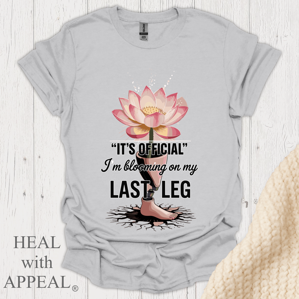 Blooming On My Last Leg V1b - Ice Grey