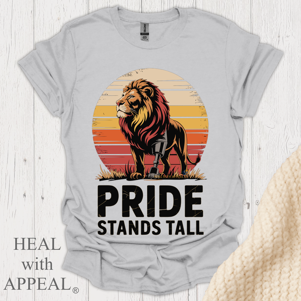 Pride Stands Tall V2b - Ice Grey