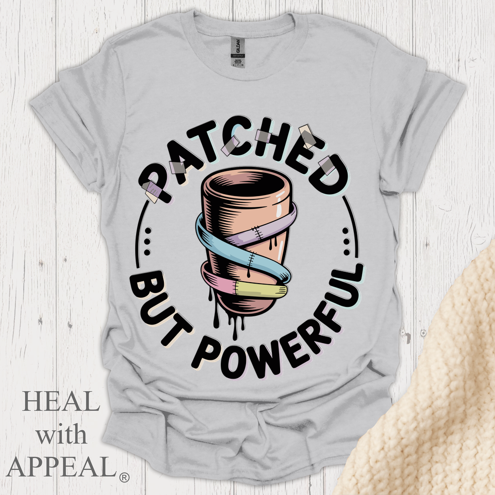 Patched But Powerful V1b - Ice Grey