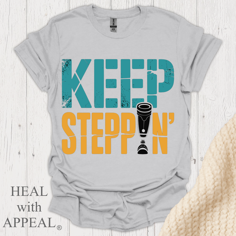 Keep Stepping V1 - Ice Grey