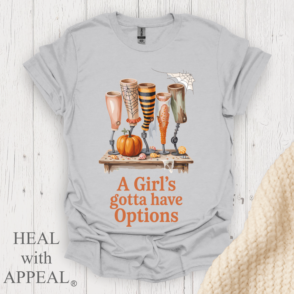 A Girls Gotta Have Options V3 - Ice Grey