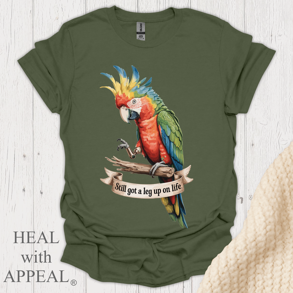 Cock A Tee V1 - Military Green