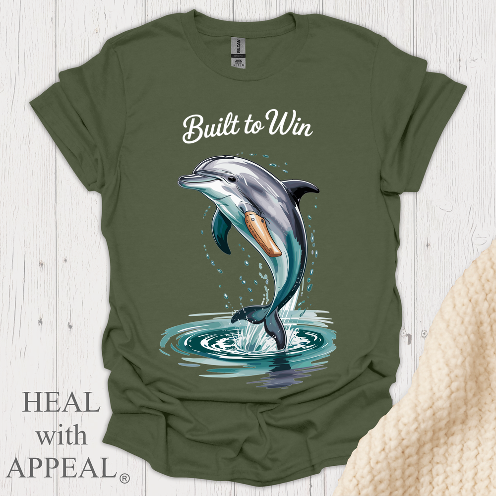 Dolphin Tee B - Military Green