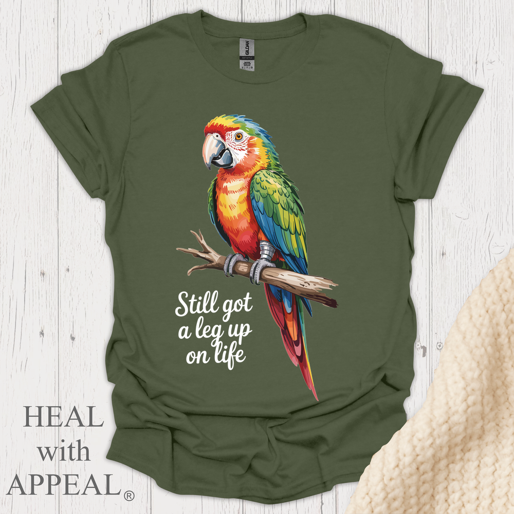 Cock A Tee V2b - Military Green