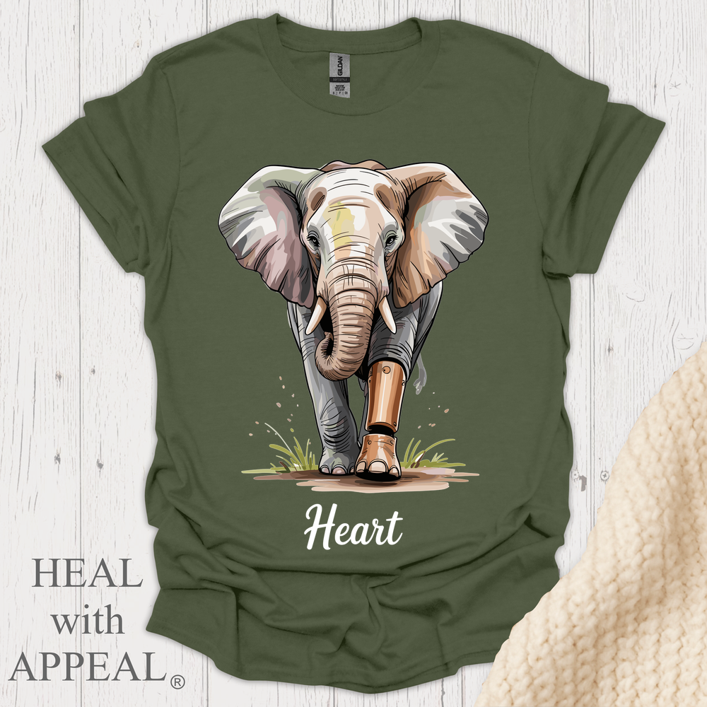 Elephan Tee B - Military Green