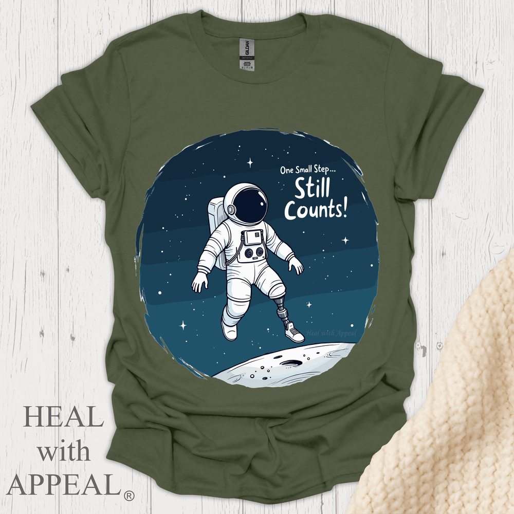 One Small Step Still - Military Green