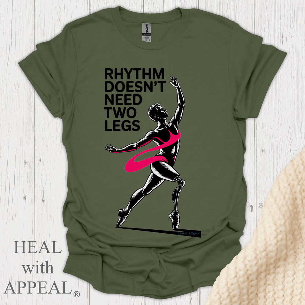 Inspirational Amputee Dancer V2 - Military Green