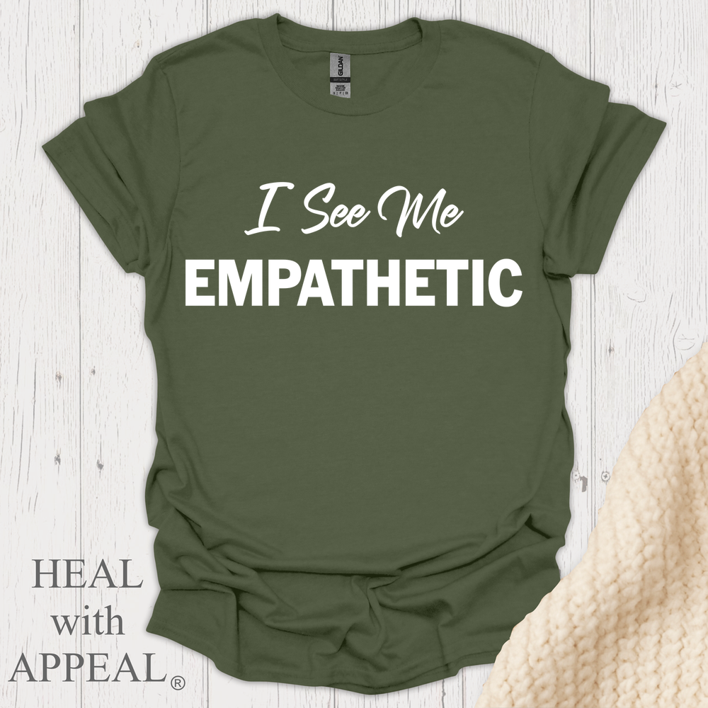 I See Me Empathetic V1 Blk Print - Military Green