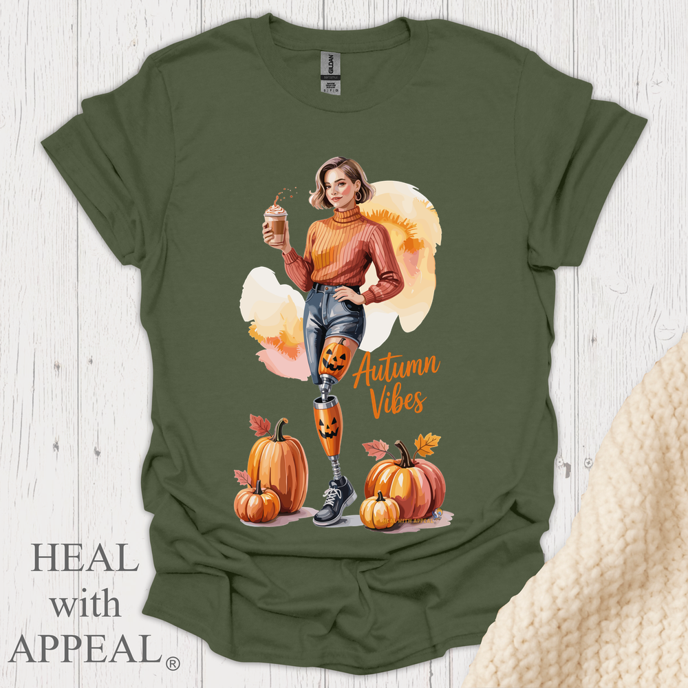 Autumn Vibes Amputee V2 - Military Green