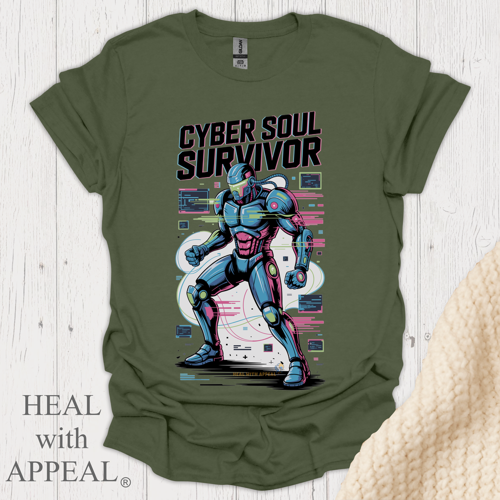 Soul Survior Cybertee V1 - Military Green