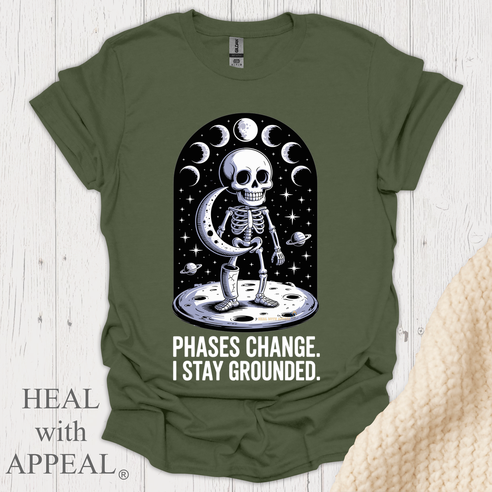 I Stay Grounded V2b - Military Green