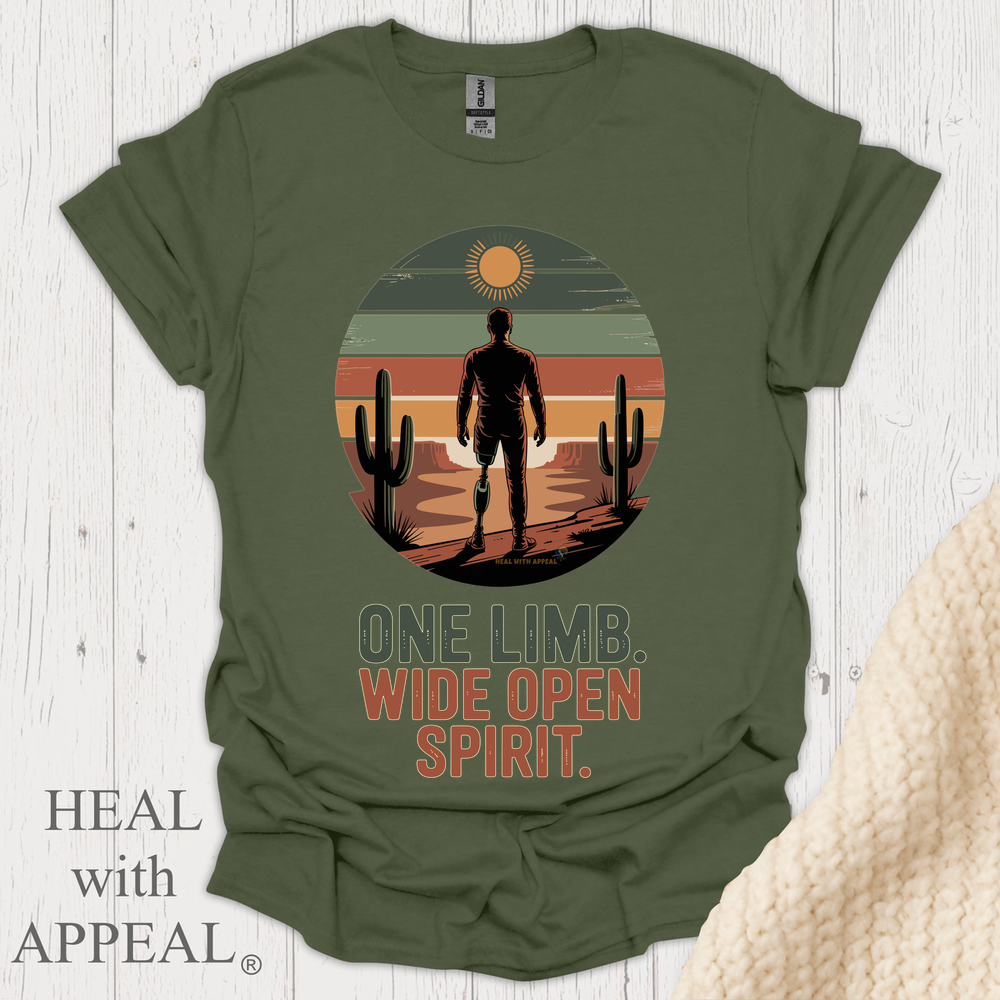 Wide Open Spirit V2b - Military Green
